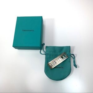 Tiffany sterling silver Atlas money clip